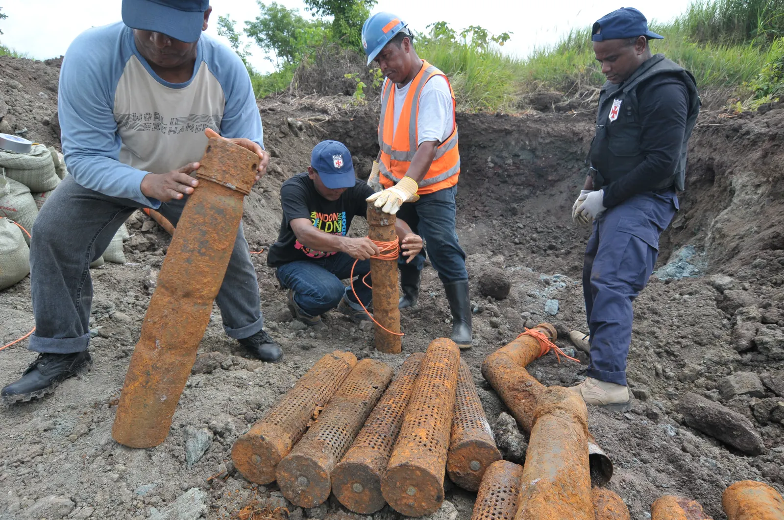 Operaciones de campo UXO Panamá